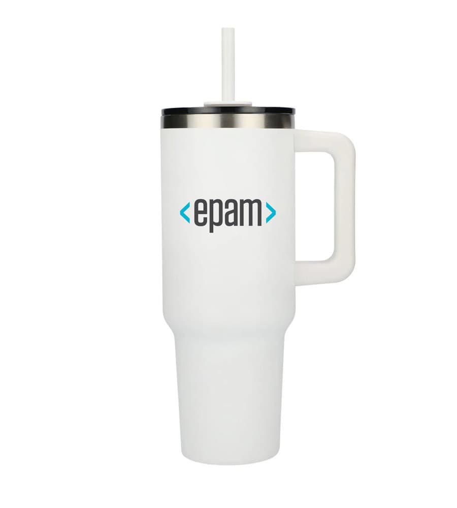 Pinnacle 40 oz Eco Travel Tumbler with Straw